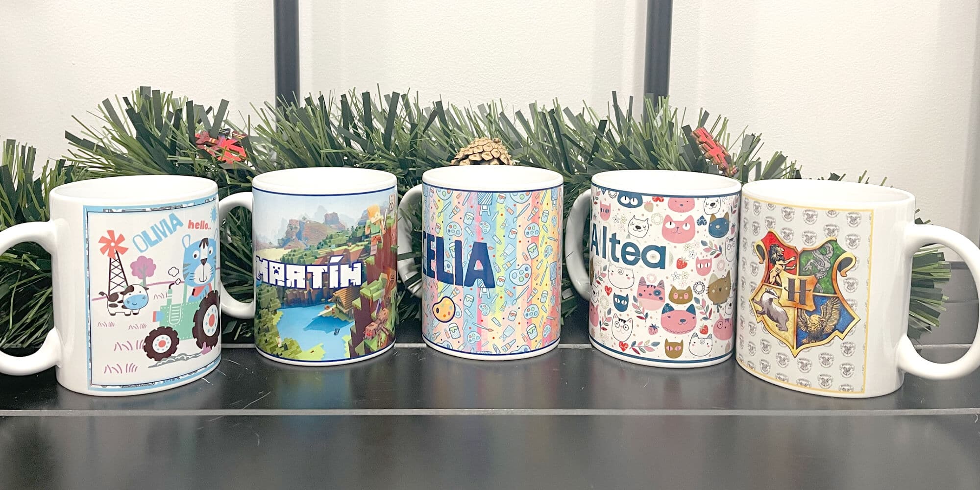 tazas de cerámica como regalos personalizados